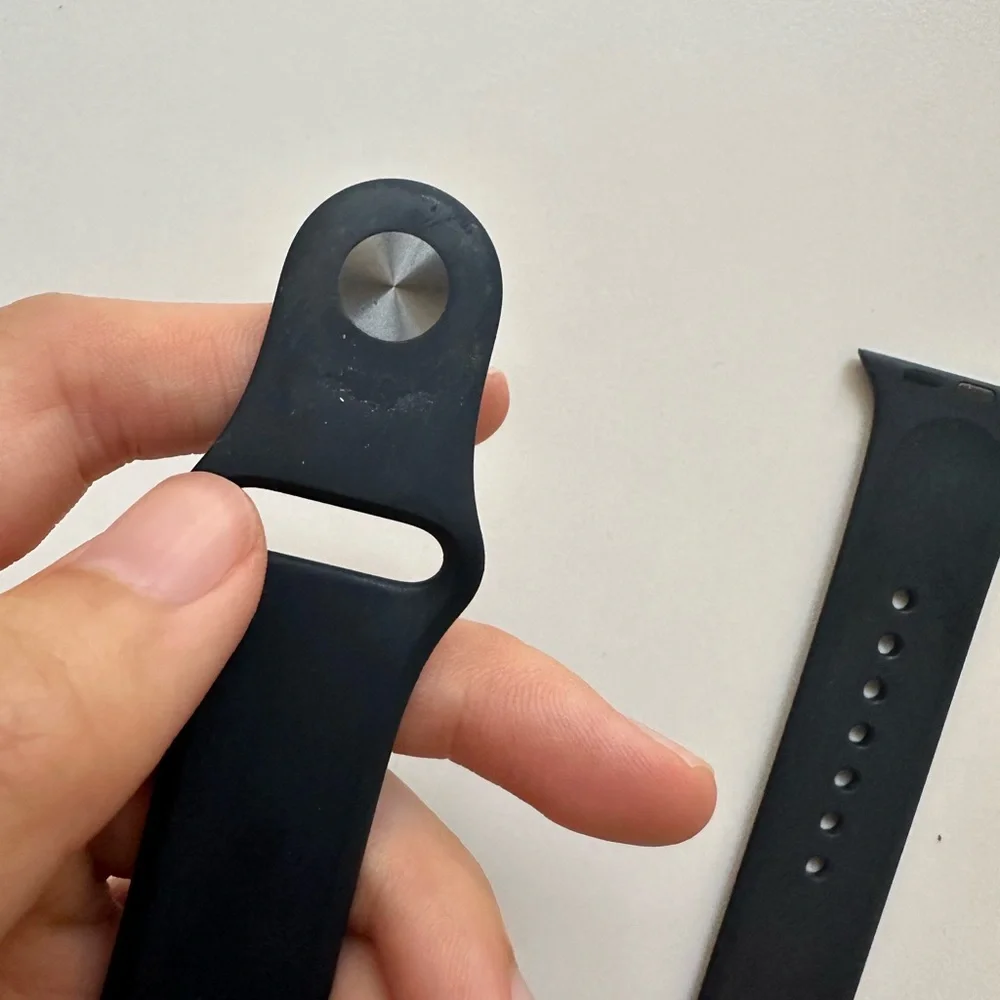 EUC - Apple Watch Sport Band Navy Blue Size S/M